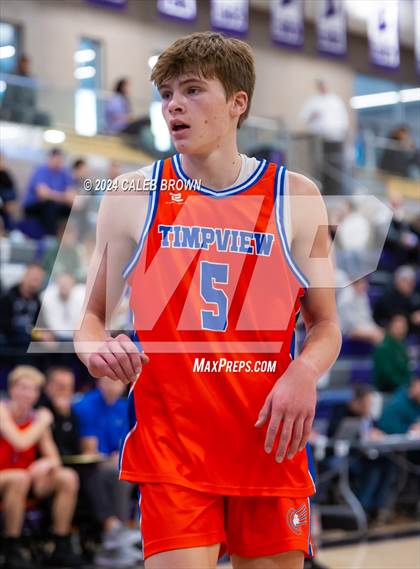 Thumbnail 2 in Harvard-Westlake vs. Timpview (Holiday Hoopfest) photogallery.