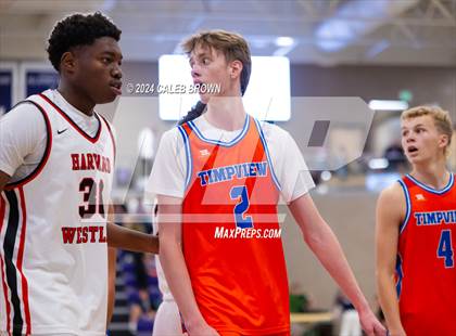 Thumbnail 2 in Harvard-Westlake vs. Timpview (Holiday Hoopfest) photogallery.