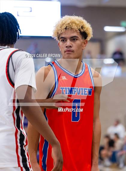 Thumbnail 3 in Harvard-Westlake vs. Timpview (Holiday Hoopfest) photogallery.
