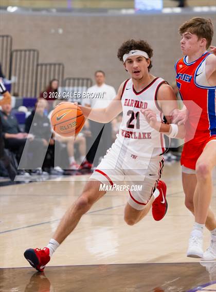 Thumbnail 1 in Harvard-Westlake vs. Timpview (Holiday Hoopfest) photogallery.