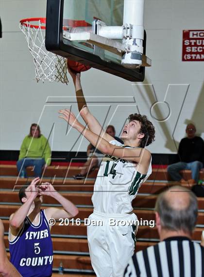 Thumbnail 3 in Sevier County vs Webb (Renasant Bank Christmas Tournament) photogallery.