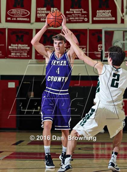 Thumbnail 3 in Sevier County vs Webb (Renasant Bank Christmas Tournament) photogallery.