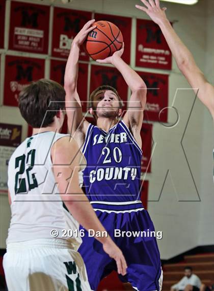 Thumbnail 3 in Sevier County vs Webb (Renasant Bank Christmas Tournament) photogallery.