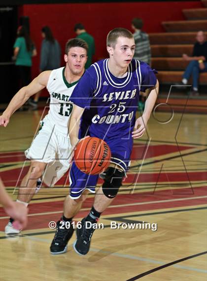 Thumbnail 2 in Sevier County vs Webb (Renasant Bank Christmas Tournament) photogallery.