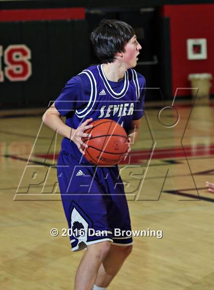 Thumbnail 3 in Sevier County vs Webb (Renasant Bank Christmas Tournament) photogallery.