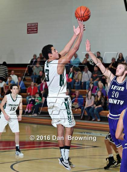 Thumbnail 2 in Sevier County vs Webb (Renasant Bank Christmas Tournament) photogallery.