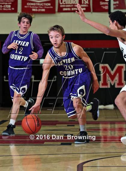 Thumbnail 3 in Sevier County vs Webb (Renasant Bank Christmas Tournament) photogallery.