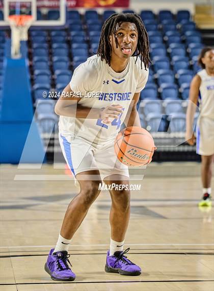 Thumbnail 3 in Madison vs. Westside (Houston ISD Tournament) photogallery.