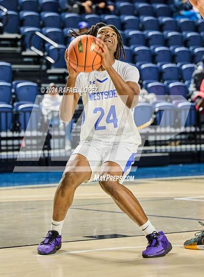 Thumbnail 2 in Madison vs. Westside (Houston ISD Tournament) photogallery.
