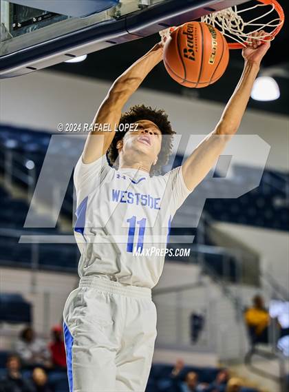 Thumbnail 2 in Madison vs. Westside (Houston ISD Tournament) photogallery.