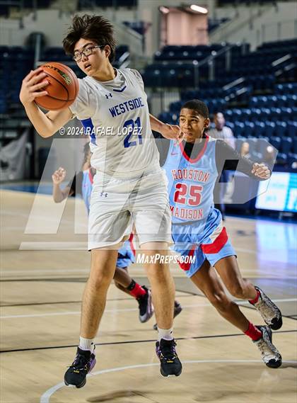 Thumbnail 2 in Madison vs. Westside (Houston ISD Tournament) photogallery.