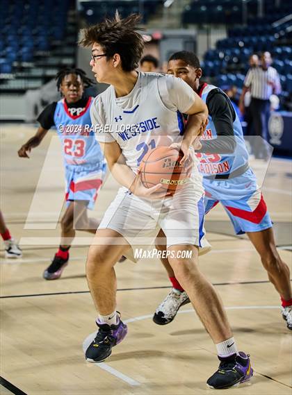 Thumbnail 3 in Madison vs. Westside (Houston ISD Tournament) photogallery.