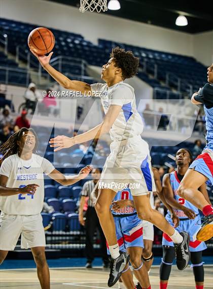 Thumbnail 2 in Madison vs. Westside (Houston ISD Tournament) photogallery.