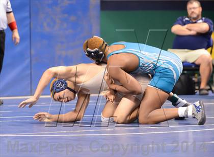 Thumbnail 3 in NCHSAA Individual Wrestling State Tournament (2A, 3A and 4A 1st Consolation Round) photogallery.