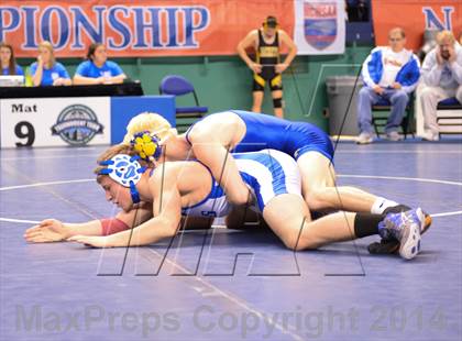 Thumbnail 1 in NCHSAA Individual Wrestling State Tournament (2A, 3A and 4A 1st Consolation Round) photogallery.