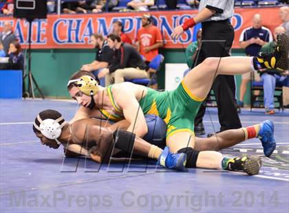 Thumbnail 2 in NCHSAA Individual Wrestling State Tournament (2A, 3A and 4A 1st Consolation Round) photogallery.