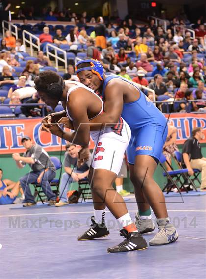 Thumbnail 1 in NCHSAA Individual Wrestling State Tournament (2A, 3A and 4A 1st Consolation Round) photogallery.