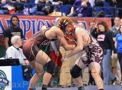 Thumbnail 3 in NCHSAA Individual Wrestling State Tournament (2A, 3A and 4A 1st Consolation Round) photogallery.