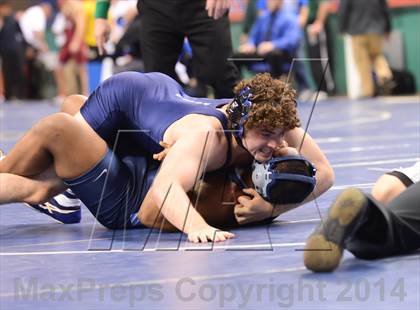 Thumbnail 2 in NCHSAA Individual Wrestling State Tournament (2A, 3A and 4A 1st Consolation Round) photogallery.