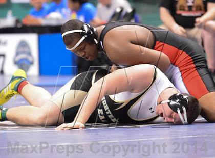 Thumbnail 2 in NCHSAA Individual Wrestling State Tournament (2A, 3A and 4A 1st Consolation Round) photogallery.