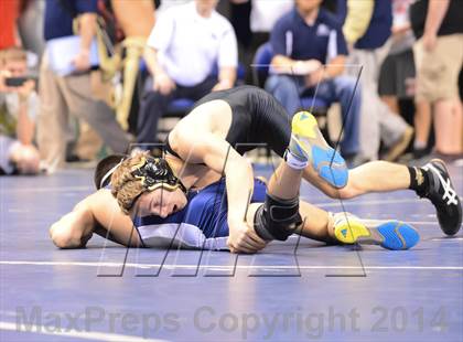 Thumbnail 2 in NCHSAA Individual Wrestling State Tournament (2A, 3A and 4A 1st Consolation Round) photogallery.