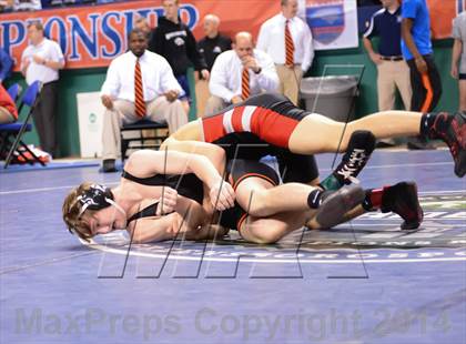 Thumbnail 2 in NCHSAA Individual Wrestling State Tournament (2A, 3A and 4A 1st Consolation Round) photogallery.