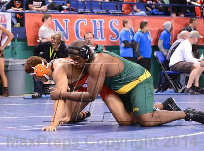 Thumbnail 2 in NCHSAA Individual Wrestling State Tournament (2A, 3A and 4A 1st Consolation Round) photogallery.
