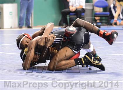Thumbnail 1 in NCHSAA Individual Wrestling State Tournament (2A, 3A and 4A 1st Consolation Round) photogallery.