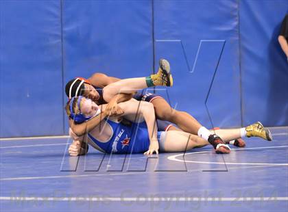 Thumbnail 1 in NCHSAA Individual Wrestling State Tournament (2A, 3A and 4A 1st Consolation Round) photogallery.