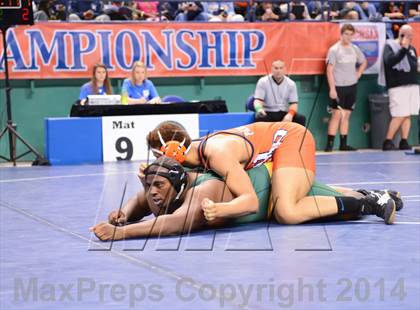 Thumbnail 1 in NCHSAA Individual Wrestling State Tournament (2A, 3A and 4A 1st Consolation Round) photogallery.