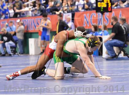 Thumbnail 2 in NCHSAA Individual Wrestling State Tournament (2A, 3A and 4A 1st Consolation Round) photogallery.