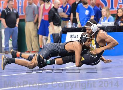 Thumbnail 3 in NCHSAA Individual Wrestling State Tournament (2A, 3A and 4A 1st Consolation Round) photogallery.