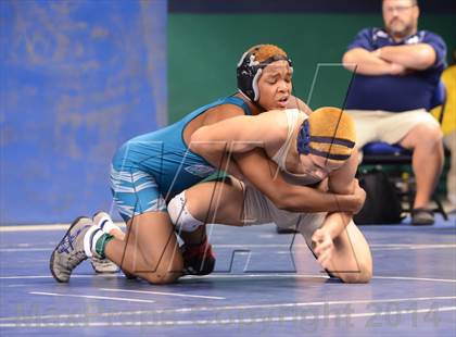 Thumbnail 1 in NCHSAA Individual Wrestling State Tournament (2A, 3A and 4A 1st Consolation Round) photogallery.