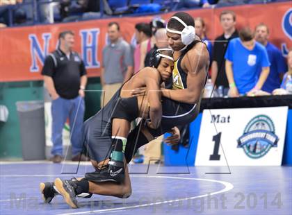 Thumbnail 2 in NCHSAA Individual Wrestling State Tournament (2A, 3A and 4A 1st Consolation Round) photogallery.