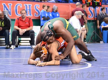 Thumbnail 3 in NCHSAA Individual Wrestling State Tournament (2A, 3A and 4A 1st Consolation Round) photogallery.