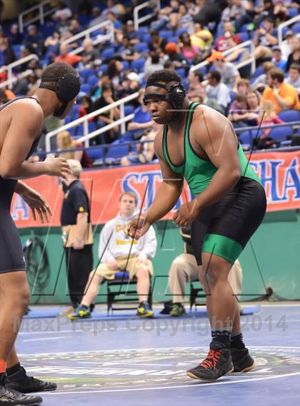 Thumbnail 2 in NCHSAA Individual Wrestling State Tournament (2A, 3A and 4A 1st Consolation Round) photogallery.