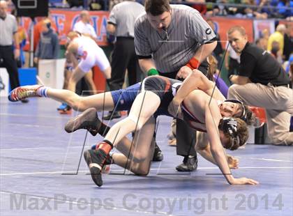 Thumbnail 2 in NCHSAA Individual Wrestling State Tournament (2A, 3A and 4A 1st Consolation Round) photogallery.
