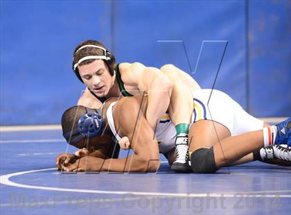 Thumbnail 1 in NCHSAA Individual Wrestling State Tournament (2A, 3A and 4A 1st Consolation Round) photogallery.