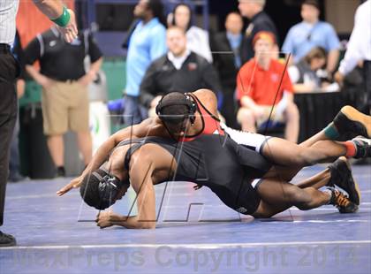 Thumbnail 3 in NCHSAA Individual Wrestling State Tournament (2A, 3A and 4A 1st Consolation Round) photogallery.