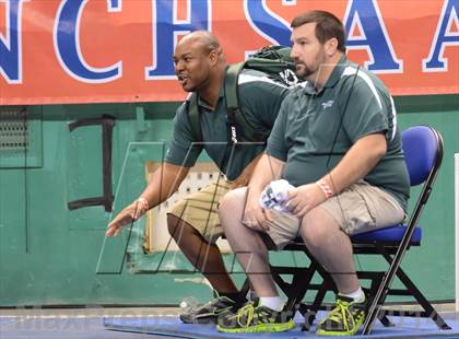 Thumbnail 2 in NCHSAA Individual Wrestling State Tournament (2A, 3A and 4A 1st Consolation Round) photogallery.
