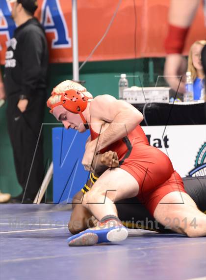 Thumbnail 1 in NCHSAA Individual Wrestling State Tournament (2A, 3A and 4A 1st Consolation Round) photogallery.