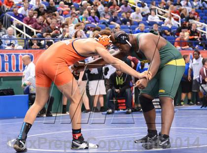 Thumbnail 3 in NCHSAA Individual Wrestling State Tournament (2A, 3A and 4A 1st Consolation Round) photogallery.