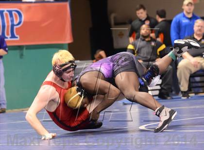 Thumbnail 2 in NCHSAA Individual Wrestling State Tournament (2A, 3A and 4A 1st Consolation Round) photogallery.