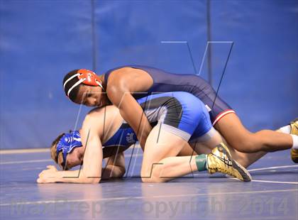 Thumbnail 2 in NCHSAA Individual Wrestling State Tournament (2A, 3A and 4A 1st Consolation Round) photogallery.