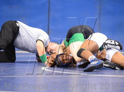 Thumbnail 2 in NCHSAA Individual Wrestling State Tournament (2A, 3A and 4A 1st Consolation Round) photogallery.
