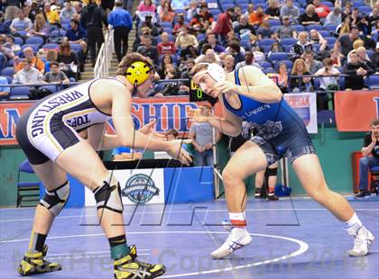Thumbnail 2 in NCHSAA Individual Wrestling State Tournament (2A, 3A and 4A 1st Consolation Round) photogallery.
