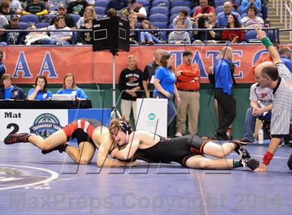 Thumbnail 2 in NCHSAA Individual Wrestling State Tournament (2A, 3A and 4A 1st Consolation Round) photogallery.