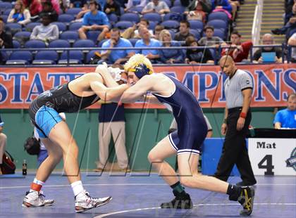 Thumbnail 2 in NCHSAA Individual Wrestling State Tournament (2A, 3A and 4A 1st Consolation Round) photogallery.