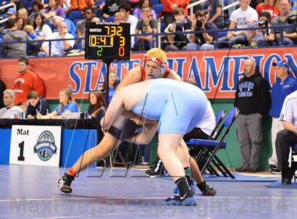 Thumbnail 2 in NCHSAA Individual Wrestling State Tournament (2A, 3A and 4A 1st Consolation Round) photogallery.