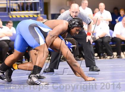 Thumbnail 3 in NCHSAA Individual Wrestling State Tournament (2A, 3A and 4A 1st Consolation Round) photogallery.